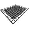 image:imageVEVOR Waterproof Cargo Net 96 in x 81 in Heavy Duty Truck Cargo NetWLL 700lbs 4 Adjustable Straps with Carabiners amp SHooks Truck Bed Cover for Trailer Pickup Boat Jeep SUV 675 x 8PP