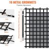 image:imageVEVOR Waterproof Cargo Net 96 in x 81 in Heavy Duty Truck Cargo NetWLL 700lbs 4 Adjustable Straps with Carabiners amp SHooks Truck Bed Cover for Trailer Pickup Boat Jeep SUV 675 x 8Polyester