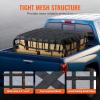 image:imageVEVOR Waterproof Cargo Net 96 in x 81 in Heavy Duty Truck Cargo NetWLL 700lbs 4 Adjustable Straps with Carabiners amp SHooks Truck Bed Cover for Trailer Pickup Boat Jeep SUV 675 x 8Polyester
