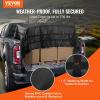 image:imageVEVOR Waterproof Cargo Net 96 in x 81 in Heavy Duty Truck Cargo NetWLL 700lbs 4 Adjustable Straps with Carabiners amp SHooks Truck Bed Cover for Trailer Pickup Boat Jeep SUV 675 x 8Waterproof
