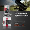 image:imageVevor Hydraulic Pump 15 Quart Hydraulic Motor Hydraulic Lift Single Phase Car Lift 3450 RPM Dump Trailer 208230 Volt Portable Car Lift 2 Horsepower Auto Lift Vehicle Lift Portable Power Press4 Quart Plastic