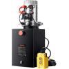 image:imageVevor Hydraulic Pump 15 Quart Hydraulic Motor Hydraulic Lift Single Phase Car Lift 3450 RPM Dump Trailer 208230 Volt Portable Car Lift 2 Horsepower Auto Lift Vehicle Lift Portable Power Press12 Quart