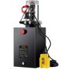 image:imageVevor Hydraulic Pump 15 Quart Hydraulic Motor Hydraulic Lift Single Phase Car Lift 3450 RPM Dump Trailer 208230 Volt Portable Car Lift 2 Horsepower Auto Lift Vehicle Lift Portable Power Press15 Quart