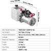 image:imageVevor Hydraulic Pump 15 Quart Hydraulic Motor Hydraulic Lift Single Phase Car Lift 3450 RPM Dump Trailer 208230 Volt Portable Car Lift 2 Horsepower Auto Lift Vehicle Lift Portable Power Press4 Quart Plastic