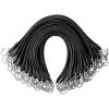 image:imageVEVOR Rubber Bungee Cords 50 Pack 21 Long Weatherproof Natural Rubber Tie Down Straps with Crimped S Hooks Heavy Duty Outdoor Tarp Straps for Securing Flatbed Trailers Canvases Cargo and More31inch 50pcs