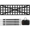 image:imageVEVOR Tailgate Net for Truck Bed 54 in x 18 in Cargo Net Durable with 4 Adjustable Buckle Straps CrossReinforced Design Extendable amp Durable Suitable for Truck Trailer Pickup Boat Jeep SUV54 in x 18 in
