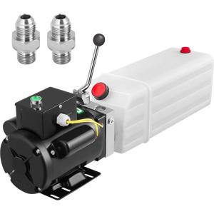 image:imageVevor Hydraulic Pump 15 Quart Hydraulic Motor Hydraulic Lift Single Phase Car Lift 3450 RPM Dump Trailer 208230 Volt Portable Car Lift 2 Horsepower Auto Lift Vehicle Lift Portable Power Press6 Quart