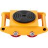 image:imageVEVOR 4PCS Machinery Skates Dollies 17637 lb Heavy Duty Equipment Moving Skates with 4 PU Wheels 360 Rotation NonSlip Cap LowProfile Industrial Mover Rollers for Factory Warehouse Workshop4piece Pu Wheels