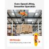image:imageVEVOR Electric Chain Hoist 2200 lbs Load 20 ft Lifting Height 120V Single Phase Overhead Crane with Chain 328 ft Wireless amp 15 ft Wired Remote Control for Garage Shop and Home2200lbs 10ft