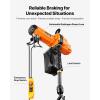 image:imageVEVOR Electric Chain Hoist 2200 lbs Load 20 ft Lifting Height 120V Single Phase Overhead Crane with Chain 328 ft Wireless amp 15 ft Wired Remote Control for Garage Shop and Home2200lbs 10ft