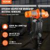 image:imageVEVOR Electric Chain Hoist 2200 lbs Load 20 ft Lifting Height 120V Single Phase Overhead Crane with Chain 328 ft Wireless amp 15 ft Wired Remote Control for Garage Shop and Home2in1 2200lbs 20ft