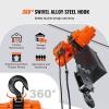 image:imageVEVOR Electric Chain Hoist 2200 lbs Load 20 ft Lifting Height 120V Single Phase Overhead Crane with Chain 328 ft Wireless amp 15 ft Wired Remote Control for Garage Shop and Home2in1 2200lbs 20ft