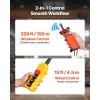 image:imageVEVOR Electric Chain Hoist 2200 lbs Load Capacity 10 ft Lifting Height 120V Single Phase Overhead Crane with Chain 10 ft Wired Remote Control for Garage Shop Hotel and Home2200lbs 20FT