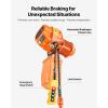 image:imageVEVOR Electric Chain Hoist 2200 lbs Load Capacity 10 ft Lifting Height 120V Single Phase Overhead Crane with Chain 10 ft Wired Remote Control for Garage Shop Hotel and Home1100lbs 20FT