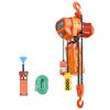 image:imageVEVOR Electric Chain Hoist 2200 lbs Load Capacity 10 ft Lifting Height 120V Single Phase Overhead Crane with Chain 10 ft Wired Remote Control for Garage Shop Hotel and Home2200lbs 20FT