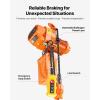 image:imageVEVOR Electric Chain Hoist 2200 lbs Load Capacity 10 ft Lifting Height 120V Single Phase Overhead Crane with Chain 10 ft Wired Remote Control for Garage Shop Hotel and Home2200lbs 20FT