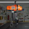 image:imageVEVOR Electric Chain Hoist 2200 lbs Load Capacity 10 ft Lifting Height 120V Single Phase Overhead Crane with Chain 10 ft Wired Remote Control for Garage Shop Hotel and Home2200lbs 10FT