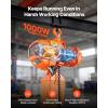 image:imageVEVOR Electric Chain Hoist 2200 lbs Load Capacity 10 ft Lifting Height 120V Single Phase Overhead Crane with Chain 10 ft Wired Remote Control for Garage Shop Hotel and Home1100lbs 20FT