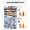 image:imageVEVOR Electric Chain Hoist 2200 lbs Load Capacity 10 ft Lifting Height 120V Single Phase Overhead Crane with Chain 10 ft Wired Remote Control for Garage Shop Hotel and Home2200lbs 20FT