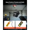 image:imageVEVOR Electric Hoist with Remote Control 440 lbs Material Handling Tool 110V Electric Hoist with 14ft Remote Control for Factories Warehouses Construction Site Attic440LBS WirelessWired