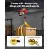 image:imageVEVOR Electric Hoist with Remote Control 440 lbs Material Handling Tool 110V Electric Hoist with 14ft Remote Control for Factories Warehouses Construction Site Attic440LBS WirelessWired