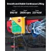 image:imageVEVOR Electric Hoist with Remote Control 440 lbs Material Handling Tool 110V Electric Hoist with 14ft Remote Control for Factories Warehouses Construction Site Attic1760lbs Wireless