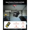 image:imageVEVOR Electric Hoist with Remote Control 440 lbs Material Handling Tool 110V Electric Hoist with 14ft Remote Control for Factories Warehouses Construction Site Attic1320LBS Wireless