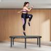 image:imageVEVOR Foldable Mini Trampoline 40 Inch Fitness Rebounder Max Load 330 lbs Exercise Trampoline Stable amp Quiet IndoorOutdoor Workout Adults40 Round Bungee cords