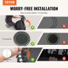 image:imageVEVOR Foldable Mini Trampoline 51 Inch Fitness Rebounder Max Load 450lbs Exercise Trampoline Stable amp Quiet Trampoline with 4 Level Height Adjustable Foam Handle for Adults IndoorGarden Workout48 Round Bungee cords Handle