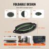 image:imageVEVOR Foldable Mini Trampoline 51 Inch Fitness Rebounder Max Load 450lbs Exercise Trampoline Stable amp Quiet Trampoline with 4 Level Height Adjustable Foam Handle for Adults IndoorGarden Workout48 Round Bungee cords Handle
