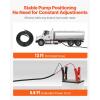 image:imageVEVOR Fuel Transfer Pump 12V DC 10 GPM 14 HP Portable Electric Diesel Transfer Pump with Automatic ShutOff Fuel Nozzle High Flow Long Inlet amp Outlet Hose for Diesel Kerosene Transformer Fuel12V 10GPM
