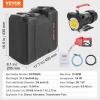 image:imageVEVOR Fuel Transfer Pump 12V DC 10 GPM 14 HP Portable Electric Diesel Transfer Pump with Automatic ShutOff Fuel Nozzle High Flow Long Inlet amp Outlet Hose for Diesel Kerosene Transformer Fuel12V 10GPM with Carry Case