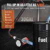 image:imageVEVOR Fuel Transfer Pump 12V DC 8 GPM 16 HP Portable Electric Diesel Transfer Pump with Auto ShutOff Fuel Nozzle Long Inlet amp Outlet Hose for Gasoline Diesel Kerosene Methanol Blends
