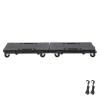 image:imageVEVOR Furniture Moving Dolly 16 x 11in 500 lbs Capacity Furniture Movers Dollies 4 Wheels Portable Moving Rollers Heavy Duty Interlocking Small Flat Dolly Cart for Heavy Furniture 2 Pack Black