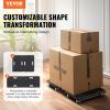 image:imageVEVOR Furniture Moving Dolly 16 x 11in 500 lbs Capacity Furniture Movers Dollies 4 Wheels Portable Moving Rollers Heavy Duty Interlocking Small Flat Dolly Cart for Heavy Furniture 2 Pack Black