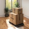 image:imageVEVOR Furniture Moving Dolly 16 x 11in 500 lbs Capacity Furniture Movers Dollies 4 Wheels Portable Moving Rollers Heavy Duty Interlocking Small Flat Dolly Cart for Heavy Furniture 2 Pack Black