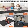 image:imageVEVOR Large Exercise Mat 12x610x69x68x68x57x56x4 7mm Extra Thick Non Slip High Density Premium Workout Mat Exercise Yoga Mat for Men amp Women Fitness amp Exercise Mat with Bag amp Carry Strap for All Types of Home Yoga Pilate amp Floor WorkoutExercise Mat