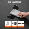 image:imageVEVOR Large Exercise Mat 12x610x69x68x68x57x56x4 7mm Extra Thick Non Slip High Density Premium Workout Mat Exercise Yoga Mat for Men amp Women Fitness amp Exercise Mat with Bag amp Carry Strap for All Types of Home Yoga Pilate amp Floor WorkoutExercise Mat