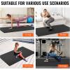 image:imageVEVOR Large Exercise Mat 12x610x69x68x68x57x56x4 7mm Extra Thick Non Slip High Density Premium Workout Mat Exercise Yoga Mat for Men amp Women Fitness amp Exercise Mat with Bag amp Carry Strap for All Types of Home Yoga Pilate amp Floor WorkoutExercise Mat
