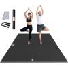 image:imageVEVOR Large Exercise Mat 12x610x69x68x68x57x56x4 7mm Extra Thick Non Slip High Density Premium Workout Mat Exercise Yoga Mat for Men amp Women Fitness amp Exercise Mat with Bag amp Carry Strap for All Types of Home Yoga Pilate amp Floor WorkoutExercise Mat