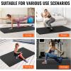 image:imageVEVOR Large Exercise Mat 12x610x69x68x68x57x56x4 7mm Extra Thick Non Slip High Density Premium Workout Mat Exercise Yoga Mat for Men amp Women Fitness amp Exercise Mat with Bag amp Carry Strap for All Types of Home Yoga Pilate amp Floor WorkoutExercise Mat