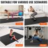image:imageVEVOR Large Exercise Mat 12x610x69x68x68x57x56x4 7mm Extra Thick Non Slip High Density Premium Workout Mat Exercise Yoga Mat for Men amp Women Fitness amp Exercise Mat with Bag amp Carry Strap for All Types of Home Yoga Pilate amp Floor WorkoutExercise Mat