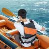 image:imageVEVOR Life Vest for Watersports PFD Life Jacket with Waterproof Nylon amp 80N Buoyancy Life VestJacket for Any Water ActivityFishing Kayaking Surfing and More Men and WomenSmall