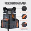 image:imageVEVOR Life Vest for Watersports PFD Life Jacket with Waterproof Nylon amp 80N Buoyancy Life VestJacket for Any Water ActivityFishing Kayaking Surfing and More Men and WomenSmall