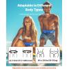 image:imageVEVOR Manual Inflatable Belt Pack for Adults 105N Buoyancy Over 80 Pounds and Up to 59 in Waist Adjustable Inflatable PFD Waist for SUP Paddelboarding Kayaking CO2 Cylinder Not IncludedBlue