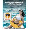 image:imageVEVOR Manual Inflatable Belt Pack for Adults 105N Buoyancy Over 80 Pounds and Up to 59 in Waist Adjustable Inflatable PFD Waist for SUP Paddelboarding Kayaking CO2 Cylinder Not IncludedGray