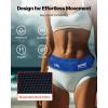image:imageVEVOR Manual Inflatable Belt Pack for Adults 105N Buoyancy Over 80 Pounds and Up to 59 in Waist Adjustable Inflatable PFD Waist for SUP Paddelboarding Kayaking CO2 Cylinder Not IncludedBlue