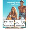 image:imageVEVOR Manual Inflatable Belt Pack for Adults 105N Buoyancy Over 80 Pounds and Up to 59 in Waist Adjustable Inflatable PFD Waist for SUP Paddelboarding Kayaking CO2 Cylinder Not IncludedGray