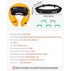image:imageVEVOR Manual Inflatable Belt Pack for Adults 105N Buoyancy Over 80 Pounds and Up to 59 in Waist Adjustable Inflatable PFD Waist for SUP Paddelboarding Kayaking CO2 Cylinder Not IncludedBlack