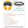 image:imageVEVOR Manual Inflatable Belt Pack for Adults 105N Buoyancy Over 80 Pounds and Up to 59 in Waist Adjustable Inflatable PFD Waist for SUP Paddelboarding Kayaking CO2 Cylinder Not IncludedGray